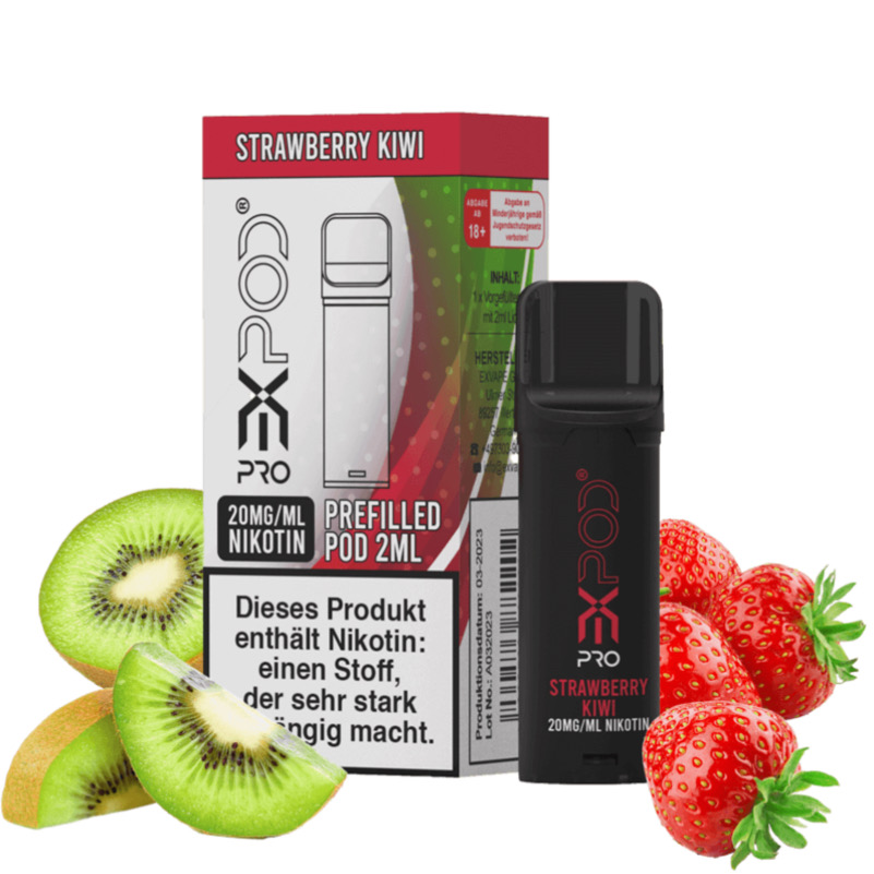 Expod Pro Pod | Strawberry Kiwi 20mg | Kompatibel mit Elfa Pod Akku