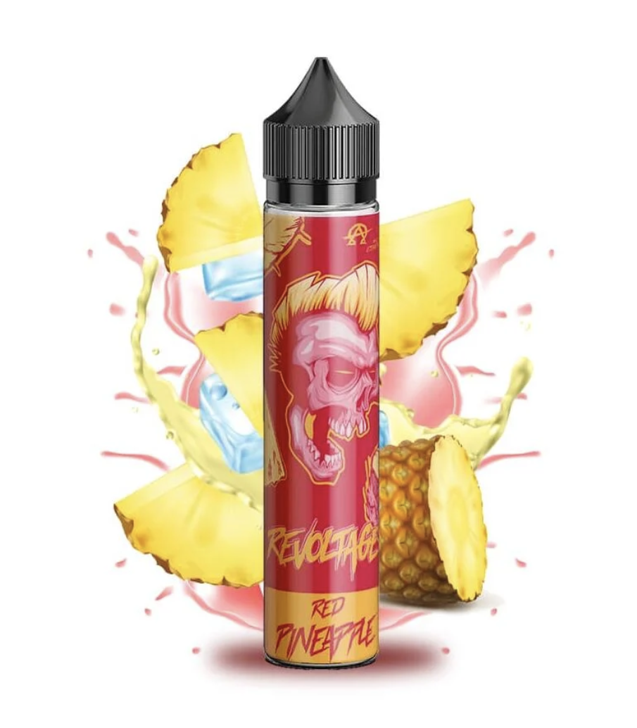 Revoltage | Red Pinapple | Longfill Aroma 15ml in 75ml Flasche