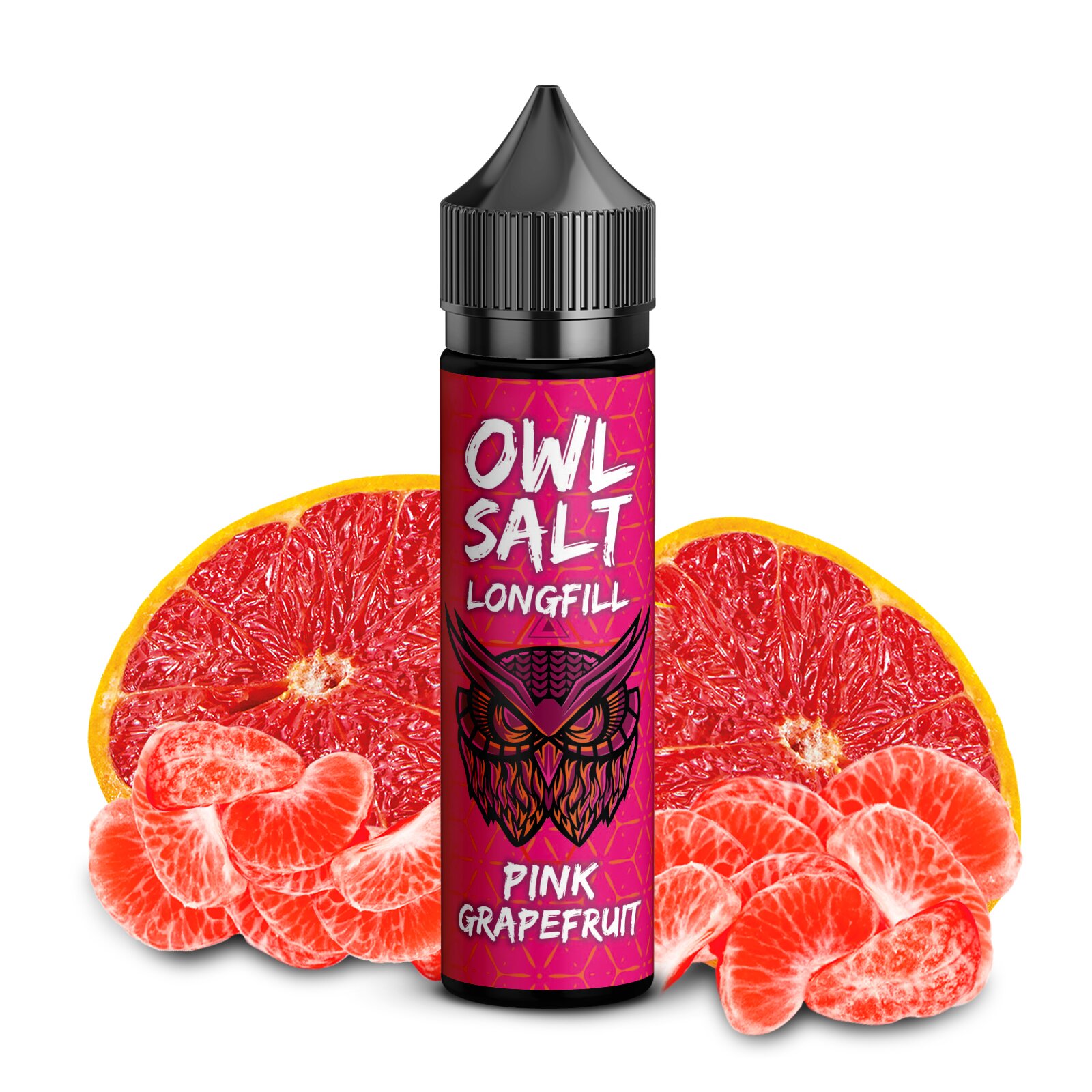 OWL Salt | Pink Grapefruit | Longfill 10 ml in 60 ml