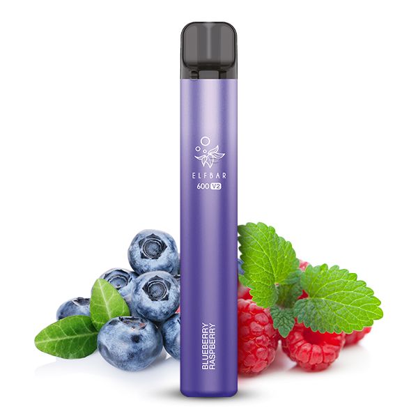 Elfbar 600 V2 | Blueberry Raspberry | Einweg E-Zigarette 20mg/ml