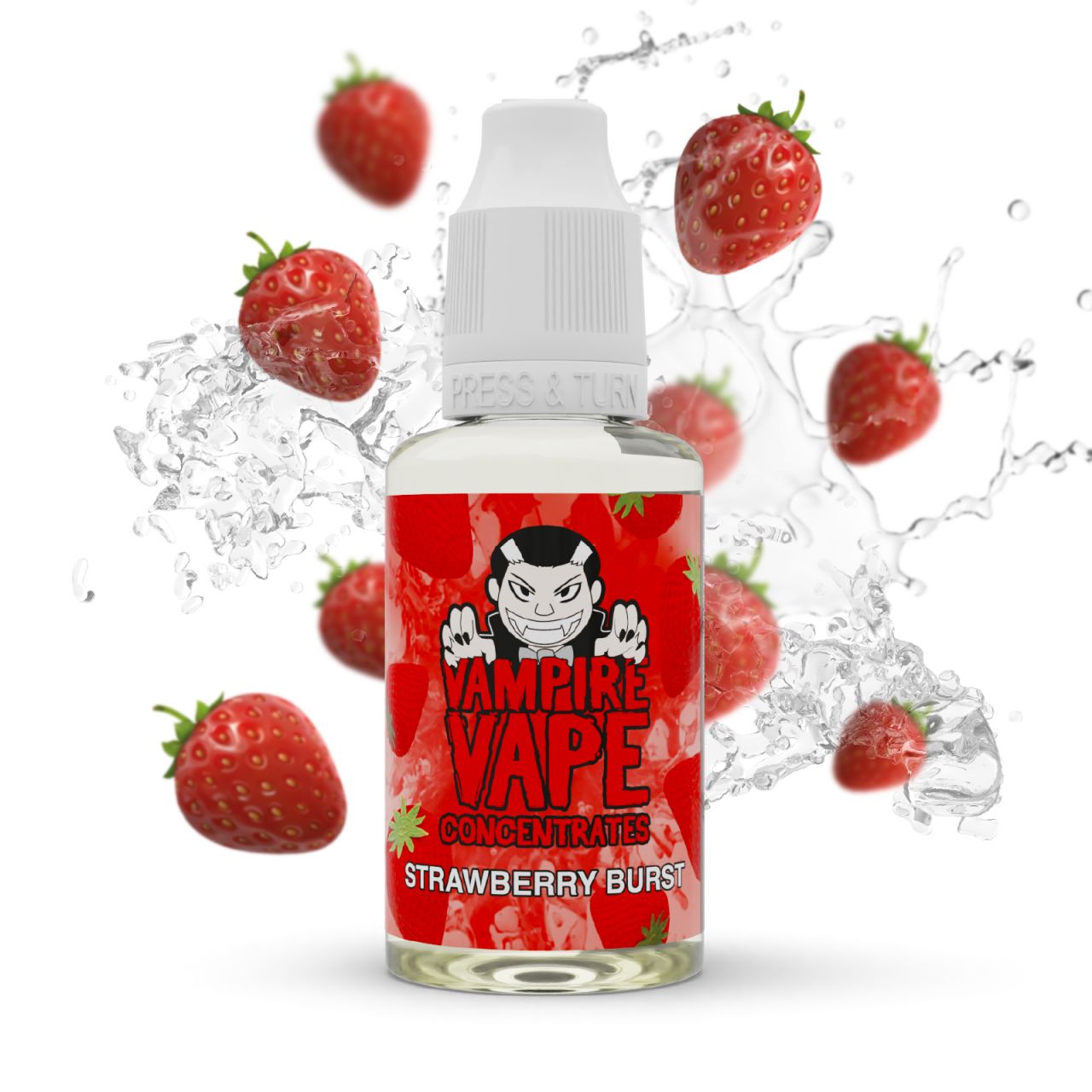 Vampire Vape | Strawberry Burst | Liquid 10ml