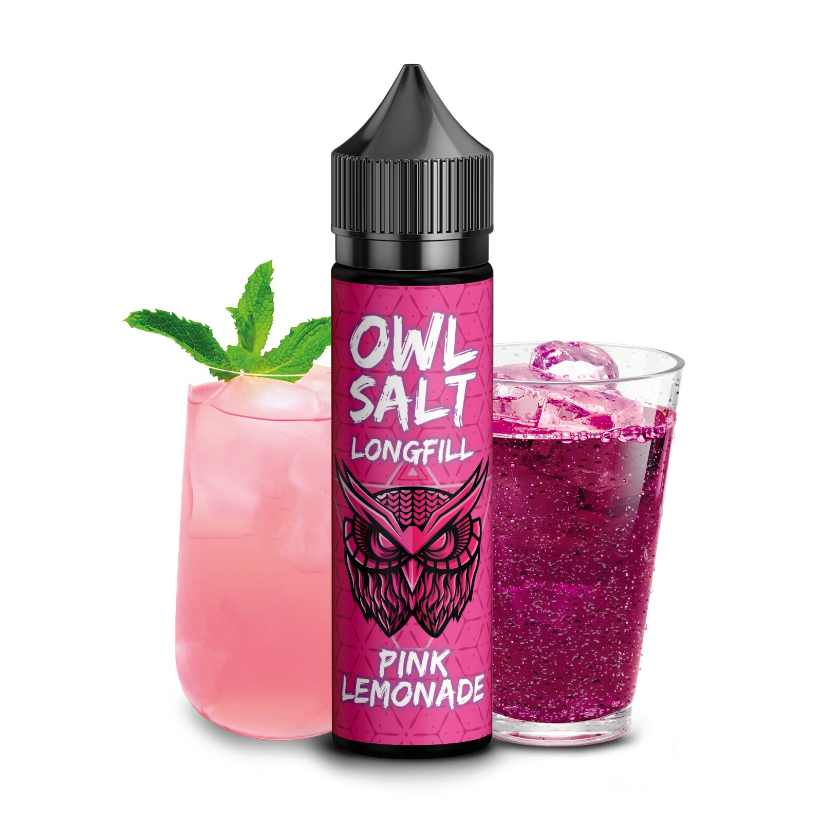 OWL Salt | Pink Lemonade | Longfill 10 ml in 60 ml
