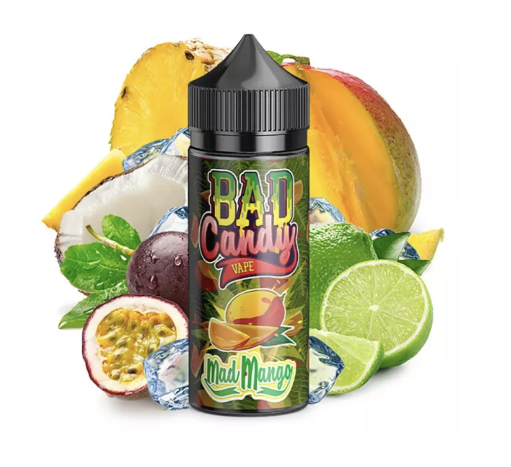 Bad Candy | Mad Mango | Longfill Aroma 10ml in 120ml Flasche