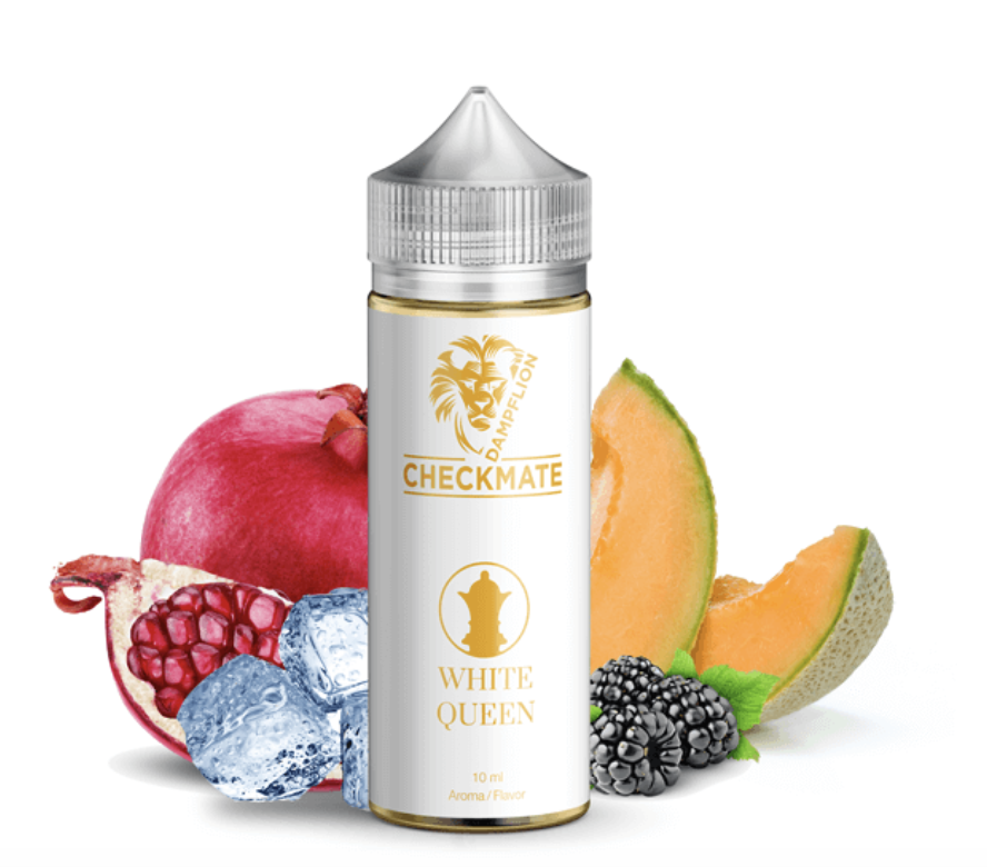 Dampflion Checkmate | White Queen | Longfill Aroma 10ml in 120ml
