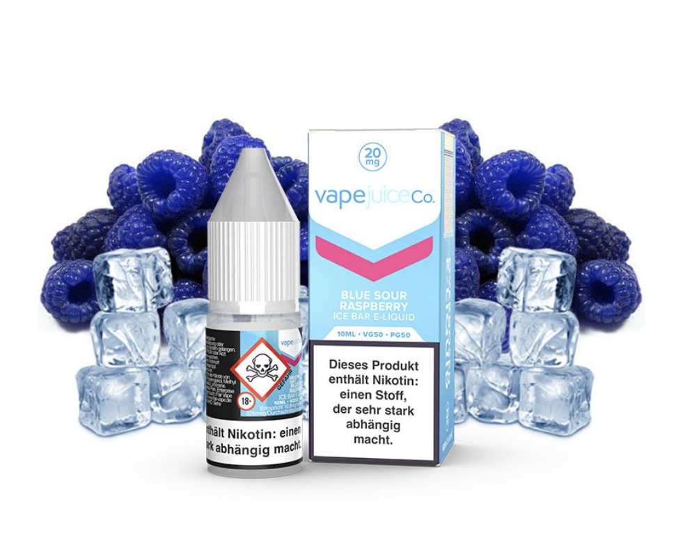 Vape Juice Ice Bar | Blue Sour Raspberry | Nikotinsalz 10mg