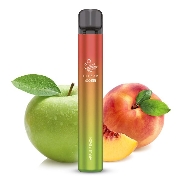 Elfbar 600 V2 | Apple Peach | Einweg E-Zigarette 20mg/ml