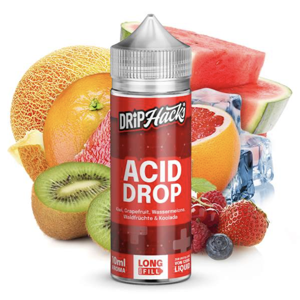 Drip Hacks | Acid Drop | Aroma 10ml in 120ml Flasche