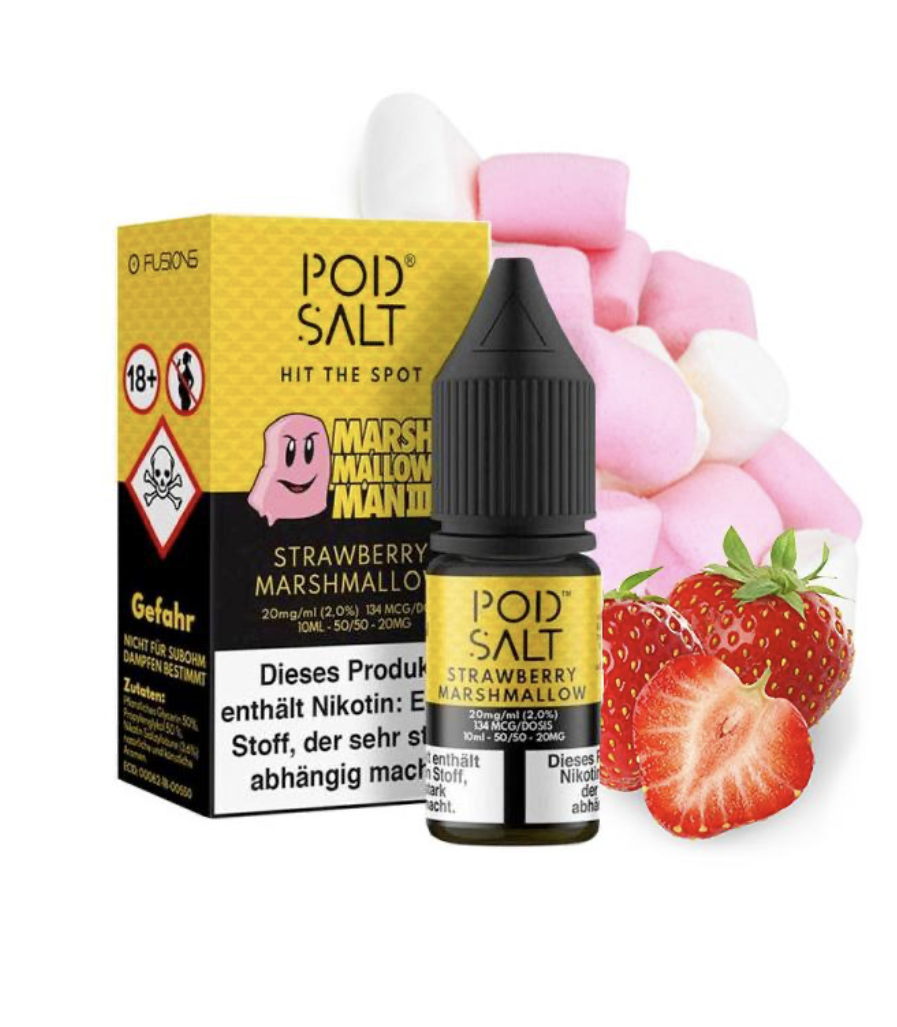 Pod Salt Fusion | Strawberry Marshmallow | Nikotinsalz 20mg