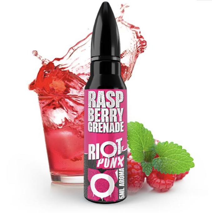 Riot Squad Punx | Raspberry Grenade | Longfill Aroma 5ml in 60ml Flasche
