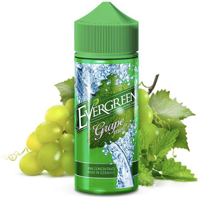 Evergreen | Grape Mint | Longfill Aroma 13 ml in 120ml