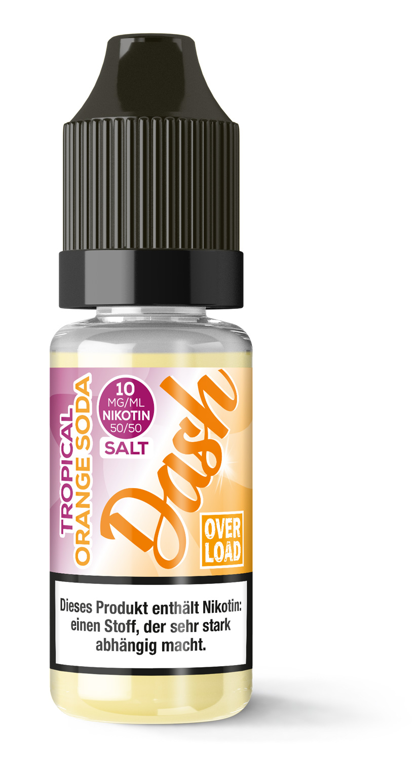 Dash Overload | Tropical Orange Soda | 10mg Nikotinsalz 10ml