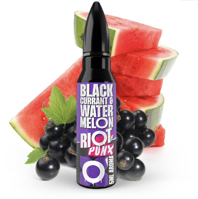 Riot Squad Punx | Black Currant & Watermelon | Longfill Aroma 5ml in 60ml Flasche
