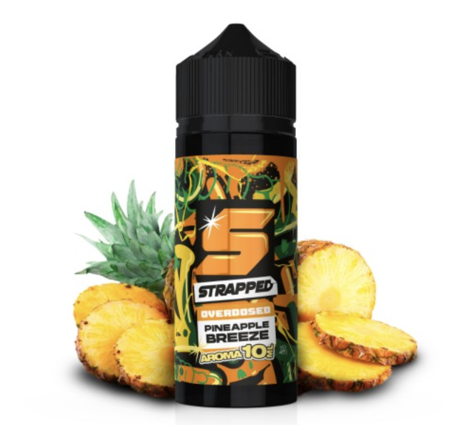 Strapped Overdosed | Pineapple Breeze | Longfill Aroma 10ml in 120ml