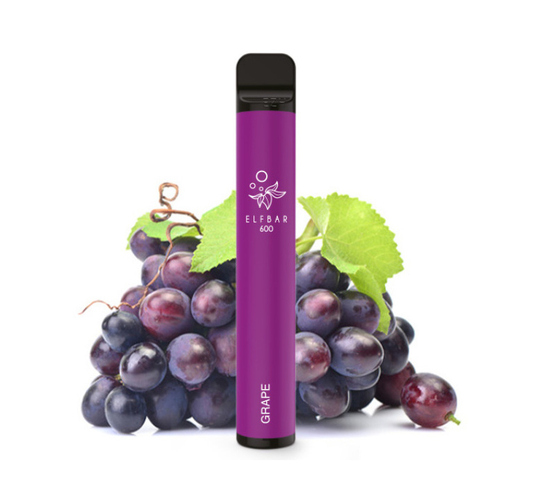 Elfbar 600 | Grape | Einweg E-Zigarette Nikotinfrei