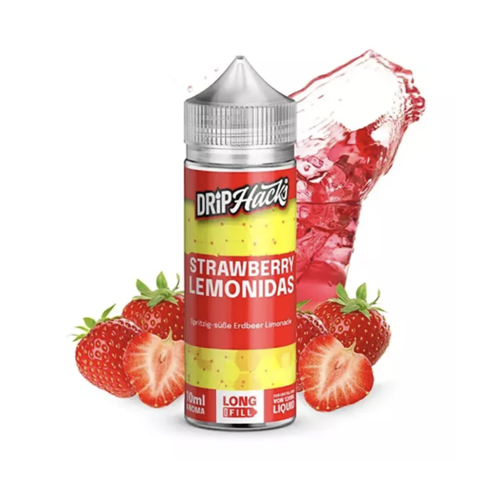 Drip Hacks | Strawberry Lemonidas | Longfill Aroma 10ml in 120ml