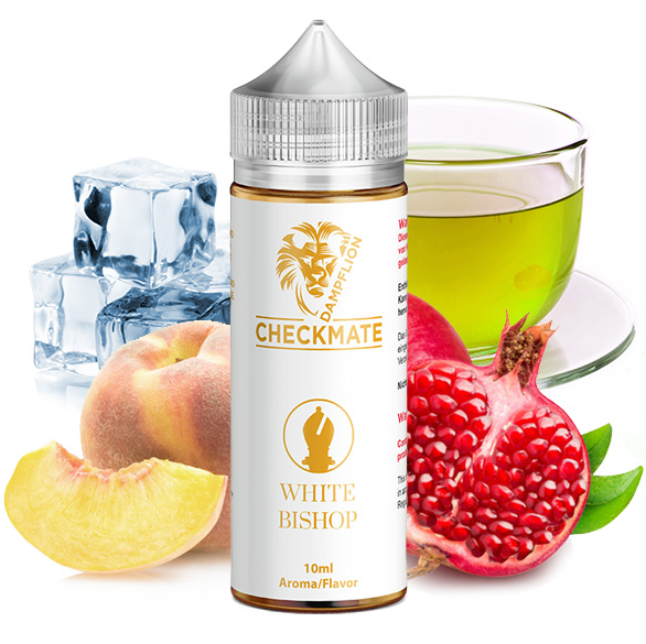 Dampflion Checkmate | White Bishop | Longfill Aroma 10ml in 120ml