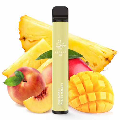 Elfbar 600 | Pineapple Peach Mango | Einweg E-Zigarette 20 mg
