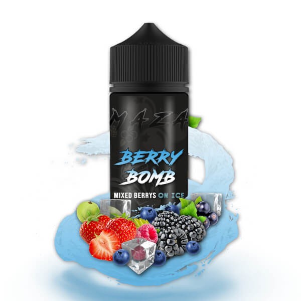 Maza | Berry Bomb | Longfill Aroma 10ml in 120ml Flasche